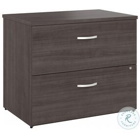 Hybrid Storm Gray 2 Drawer Lateral File Cabinet