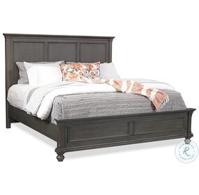 Oxford Peppercorn California King Low Profile Panel Bed