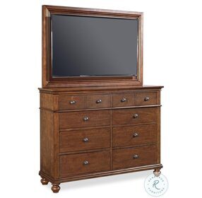 Oxford Whiskey Brown Chesser with TV Frame