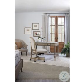 Provence Patine Marble Top Writing Home Office Set