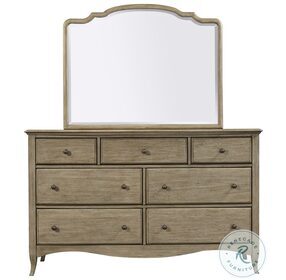 Provence Patine Dresser with Mirror