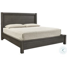 Mill Creek Carob Distressed Queen Panel Bed