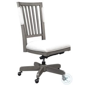 Caraway Aged Slate Office Chair
