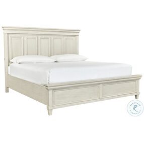 Caraway Aged Ivory Queen Estate Panel Bed