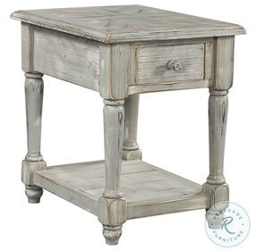 Hinsdale Greywood Chairside Table
