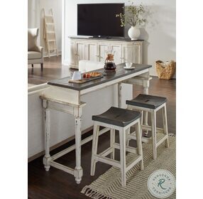 Hinsdale Cottonwood Console Bar Table with Stool