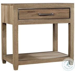 Paxton Fawn 1 Drawer Nightstand