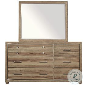 Paxton Fawn Dresser with Mirror