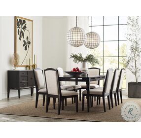 Sutton French Roast Extendable Dining Room Set