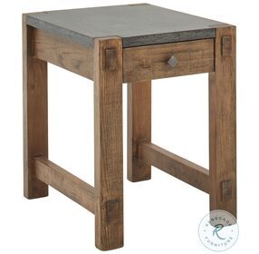 Harlow Saddle Chairside Table