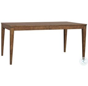 Asher Bungalow Brown Extendable Dining Table