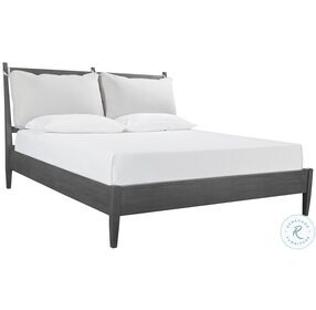 Preston Urbane Grey California King Slat Bed