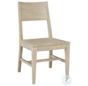Maddox Biscotti Wood Seat Side Chair Set Of 2