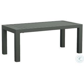 Edgewater Charcoal And Oyster Outdoor Cocktail Table
