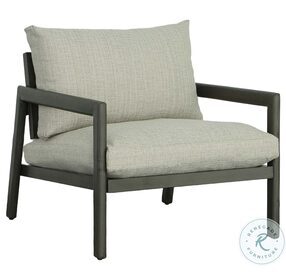 Sunset Graphite And Gray Outdoor Lounge Chair