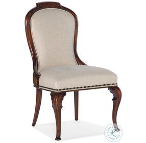Charleston Beige Upholstered Side Chair Set Of 2