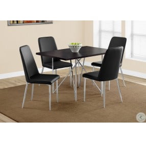 Cappuccino 48" Dining Room Set with 37" Chairs