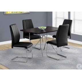 Cappuccino 48" Dining Room Set with 39" Chairs