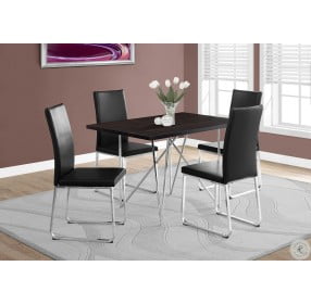 Cappuccino 48" Dining Room Set with 38" Chairs