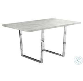 1119 Grey Rectangular Dining Table