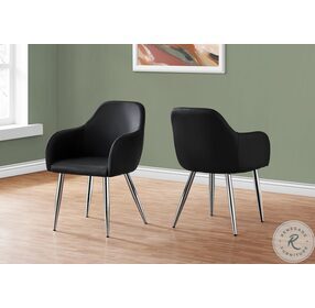 1191 Black Dining Chair Set Of 2