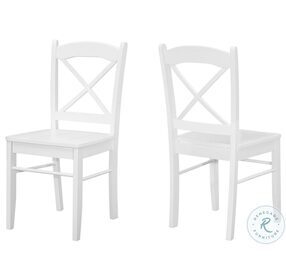 1320 White Dining Chair Set Of 2