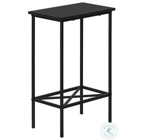 2078 Black 24" Accent Table