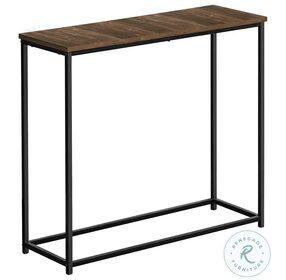 2254 Spacious Brown 32" Console Table