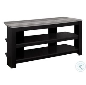 2564 Black And Grey 42"L TV Stand