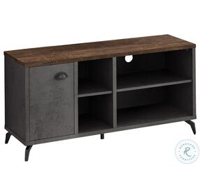 2830 Grey And Brown 48" TV Stand