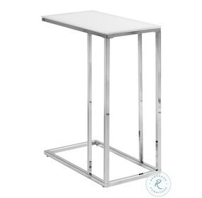 3000 Chrome Metal Accent Table
