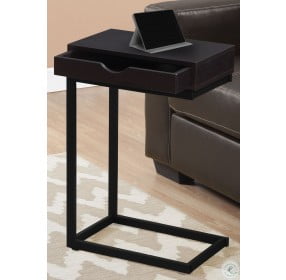 3069 Cappuccino Drawer Accent Table