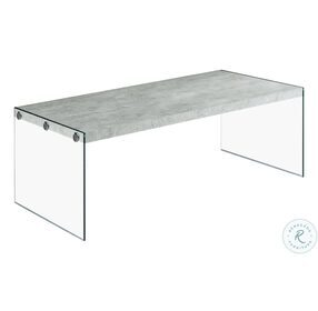 Gray Cement Coffee Table