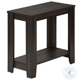 3388 Brown Oak 22" Accent Table