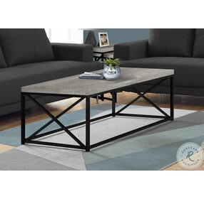 3417 Grey and Black Occasional Table Set