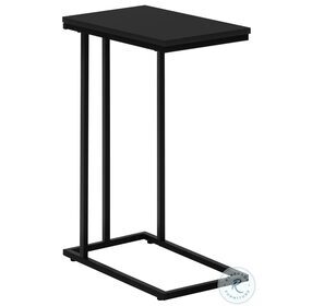 3467 Black Metal 25" Accent Table