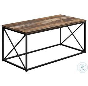 3784 Brown Coffee Table
