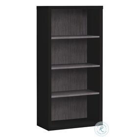7407 Black And Grey 48" Bookcase