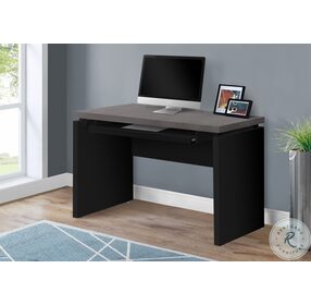 7439 Black and Grey 48" Home Office Set