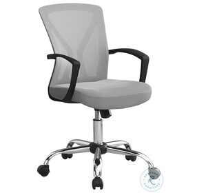 7461 Grey Swivel Adjustable Office Chair