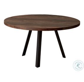 7814 Brown And Black 36" Coffee Table