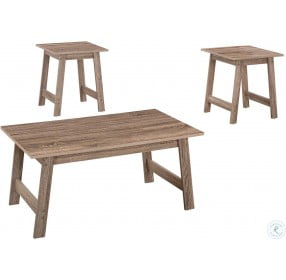 Dark Taupe 3 Piece Occasional Table Set