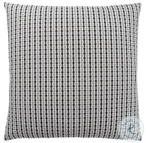 9236 Grey And Black Abstract Dot 18" Pillow