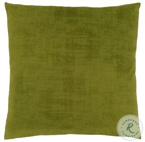 9244 Lime Green Brushed Velvet 18" Pillow