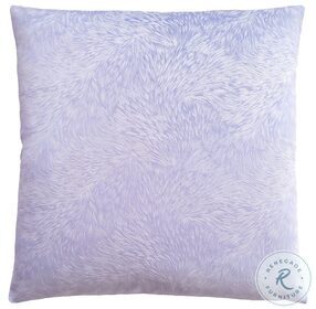 9324 Light Purple Feathered Velvet 18" Pillow