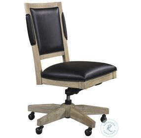 Harper Point Bleached Khaki Office Chair