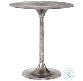 Simone Raw Antique Nickel Counter Height Dining Table