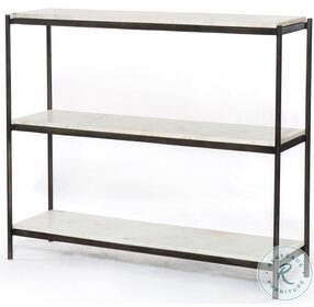 Felix Hammered Grey Small Console Table