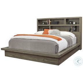 Modern Loft Greystone King Platform Bed
