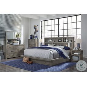 Modern Loft Greystone Platform Bedroom Set